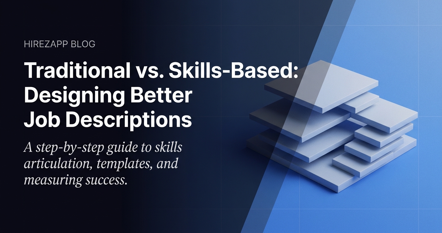 How to Design Skills-Based Job Descriptions How to Design Skills-Based Job Descriptions