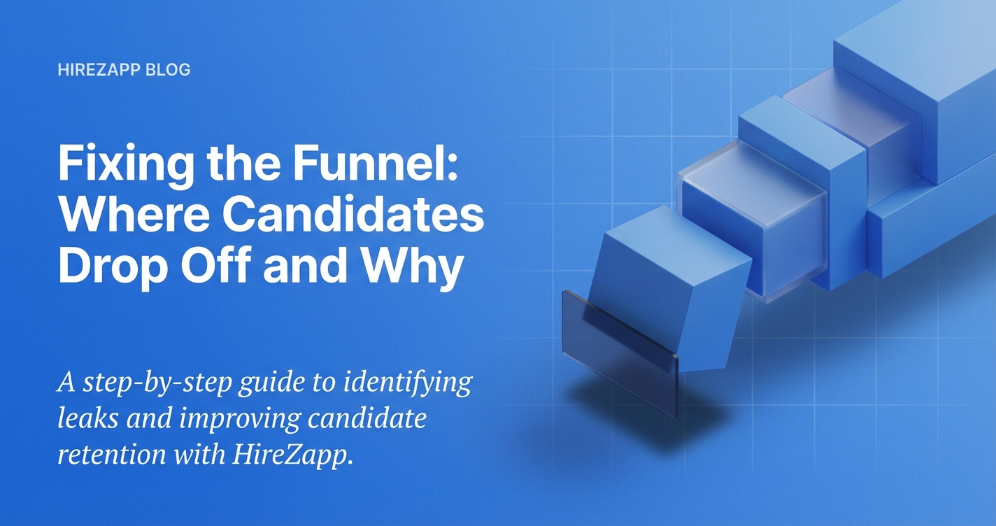 Candidate Drop-Off Rate: Where You're Losing Talent Candidate Drop-Off Rate: Where You're Losing Talent