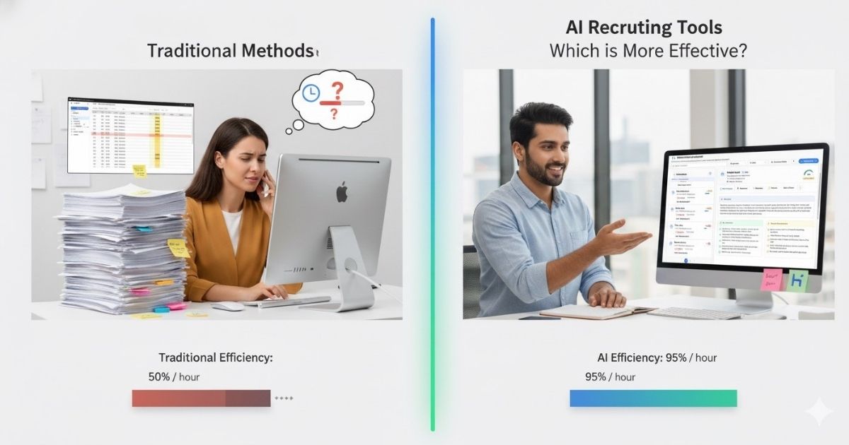 AI Recruiting Tools vs Traditional Methods: Which is More Effective?