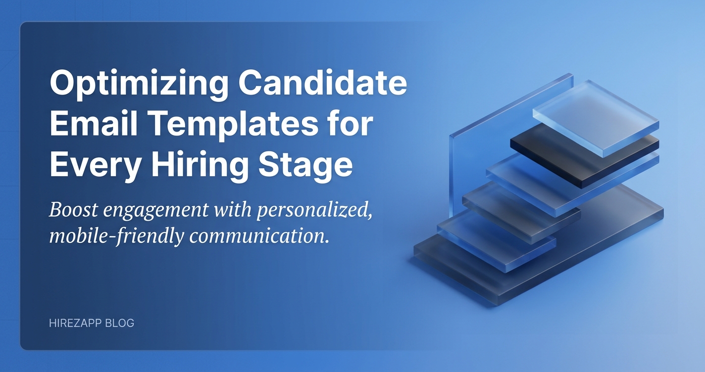 Candidate Email Templates: Every Stage of the Hiring Process Candidate Email Templates: Every Stage of the Hiring Process