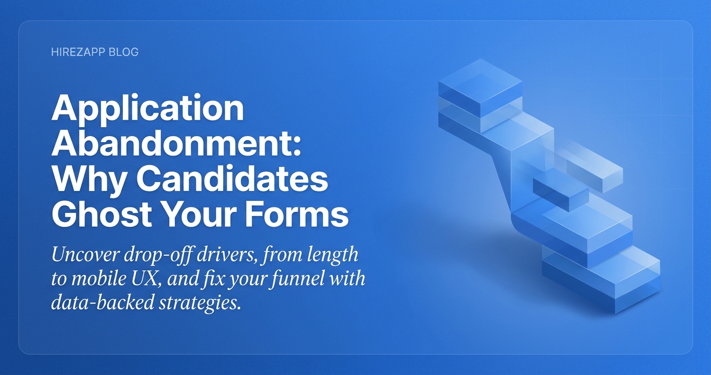 Why Candidates Abandon Your Job Application Mid-Form Why Candidates Abandon Your Job Application Mid-Form