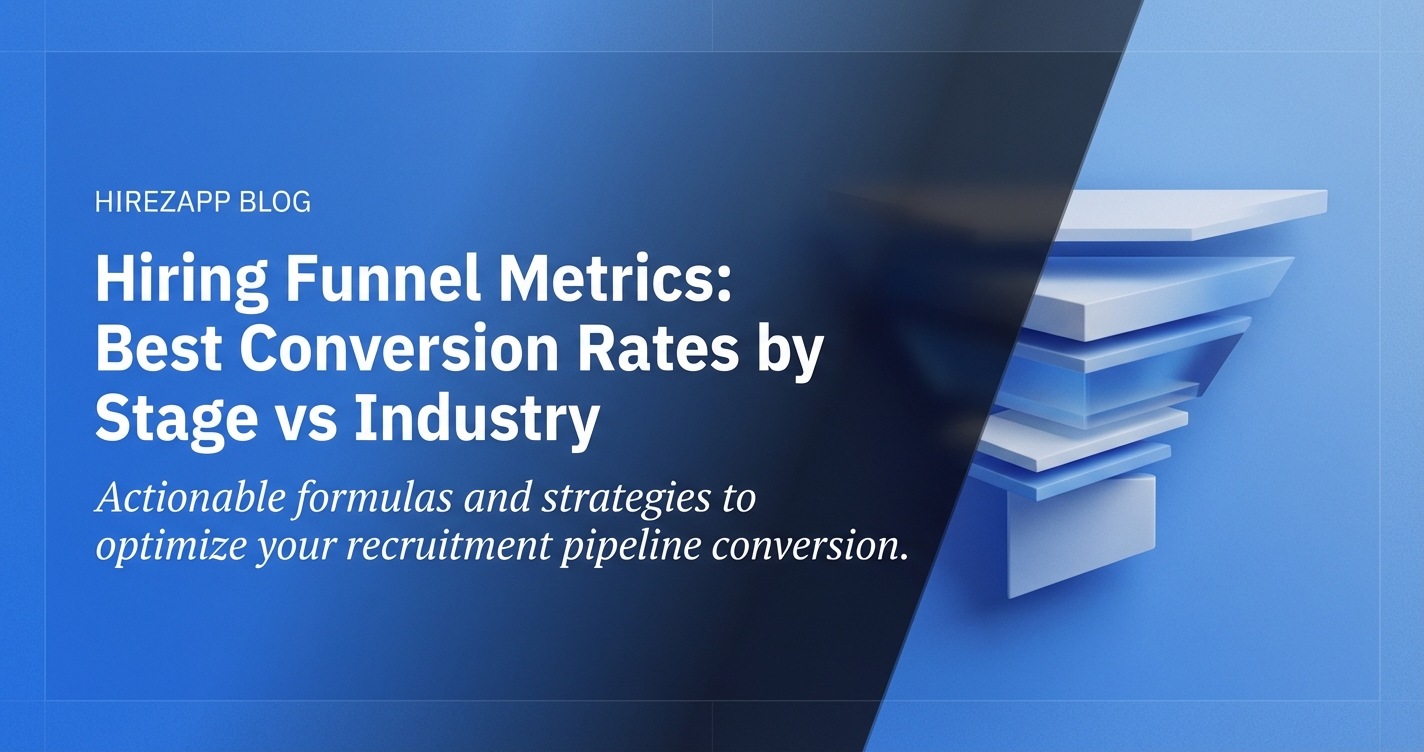Hiring Funnel Metrics: Conversion Rates by Stage Hiring Funnel Metrics: Conversion Rates by Stage