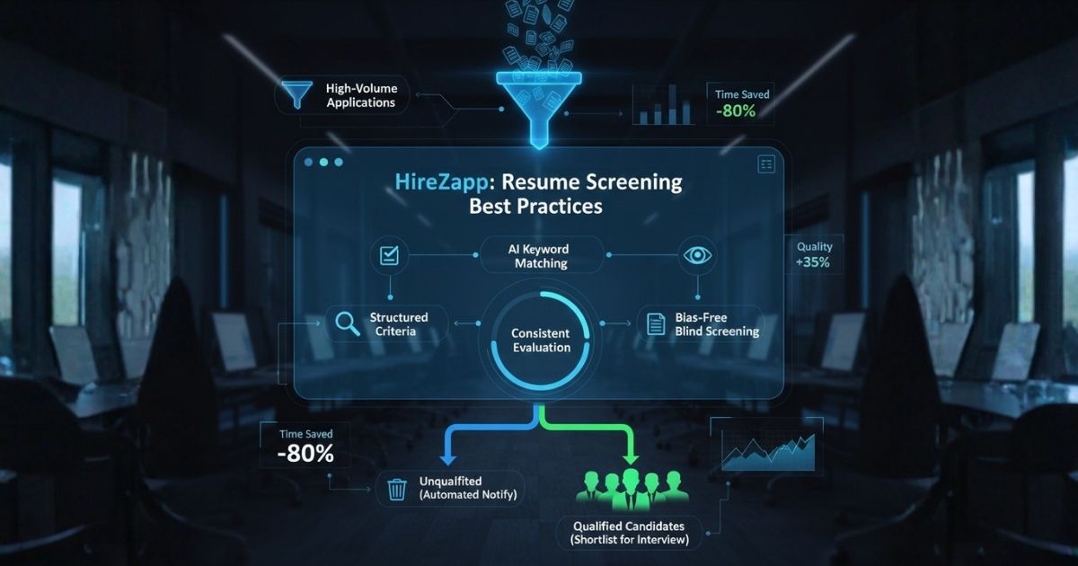 Cover image for Resume Screening Best Practices: Save Time and Find Better Candidates