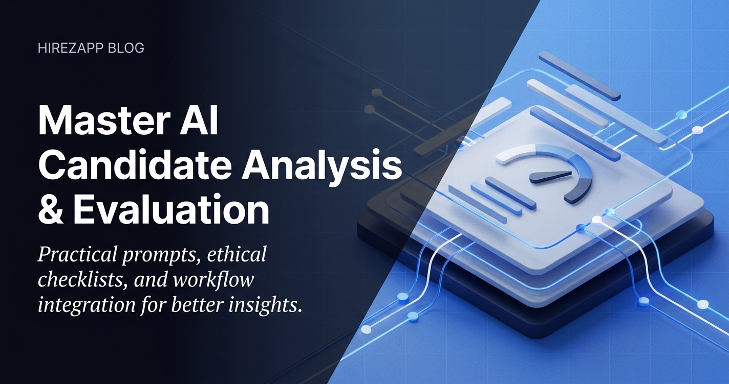 AI-Assisted Candidate Strengths & Weaknesses Analysis: A Step-by-Step Guide AI-Assisted Candidate Strengths & Weaknesses Analysis: A Step-by-Step Guide